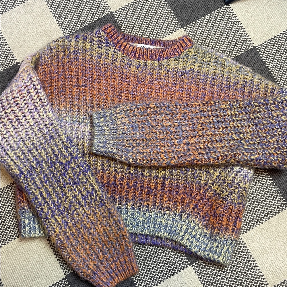 Urban Outfitters BDG chunky multicolor knit sweater S